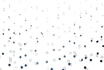 Light BLUE vector layout with rectangles, squares.