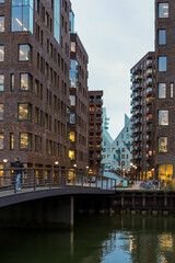 Denmark, Aarhus, 13-12-2021 - Here is a picture of the new building at the east harbor