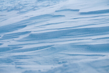 美しい雪の模様