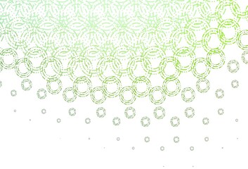 Light green vector backdrop with dots.