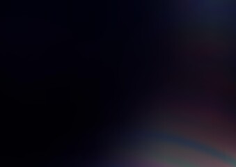 Dark BLUE vector blurred shine abstract template.