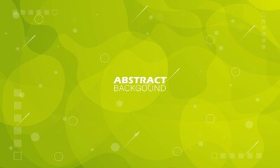 Abstract green background, with fluid design and gradient. Vector illustration of EPS 10