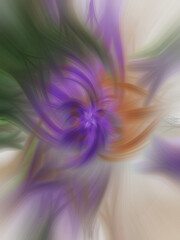 Abstract Twisted Light Fibers. Effects Background Overlay Blend.