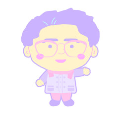 若い 男性 ポーズ　左