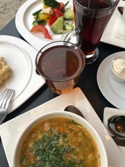 vegetable soup with meat
