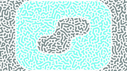 ILLUSTRATION TURING ABSTRACT LINE PATTERN DESIGN VECTOR GOOD FOR WALLPAPER, COVER,POSTER 