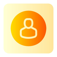 user gradient icon