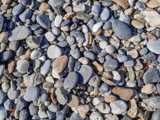Sea stones background
