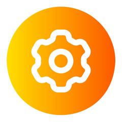 settings gradient icon