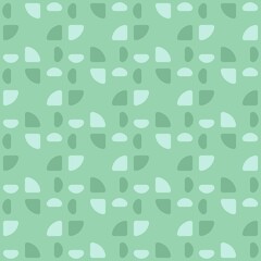 Rounded abstract seamless pattern - accent for any surfaces.