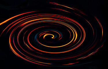 colorful abstract spiral