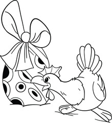Easter Coloring Page