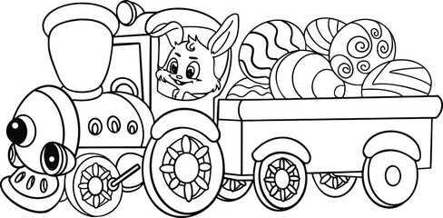 Easter Coloring Page
