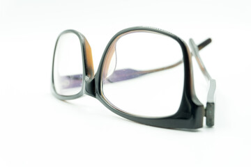 Eye Glasses on white background