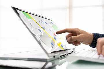GPS Location Map Search Online © Andrey Popov