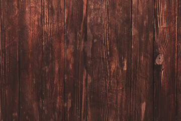 Obraz premium Painted wooden board for design or text. Colored wood abstraction