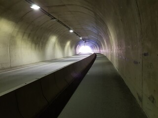 tunnel in the mountain