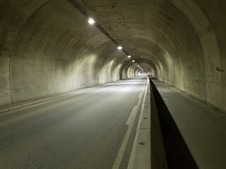 tunnel in the mountain