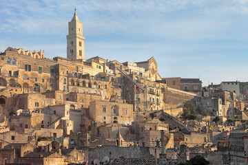 Beautiful view of Matera, Italy - obrazy, fototapety, plakaty