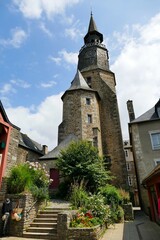 Le beffroi de la ville de Dinan