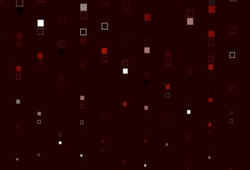 Light Red vector background with rectangles.