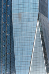 Glasfassade Wolkenkratzer