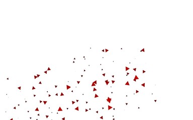 Light Yellow, Orange vector pattern in polygonal style.