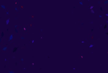 Light Blue, Red vector hand painted pattern.