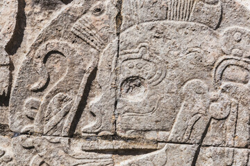 Mayan skull from Chichen Itza

