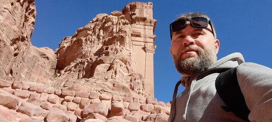 The mysterious city of Petra, lost in the mountains of Jordan, is a historical and mystical place