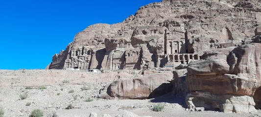 The mysterious city of Petra, lost in the mountains of Jordan, is a historical and mystical place