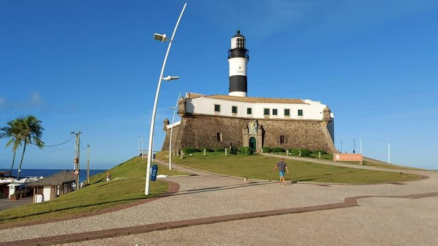 Farol da Barra em Salvador, Bahia, Brazil