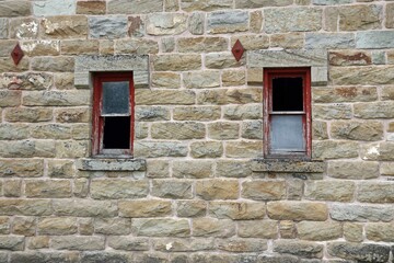 Fototapeta na wymiar barn window