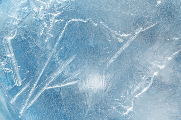 blue ice texture background