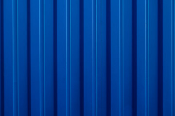 Dark blue gradient metal sheet used to make container walls or used for decorating rooms and...