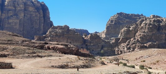 The mysterious city of Petra, lost in the mountains of Jordan, is a historical and mystical place