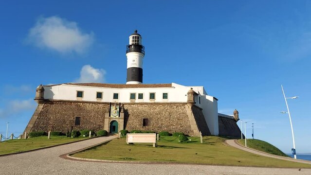 Farol da Barra em Salvador, Bahia, Brazil