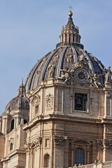 Obraz premium La Cupola di San Pietro a Roma
