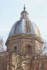 Fototapeta na wymiar La Cupola di San Pietro a Roma