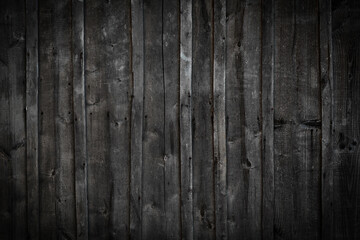 Background from wooden boards, vignette. Design blank wood texture for text.