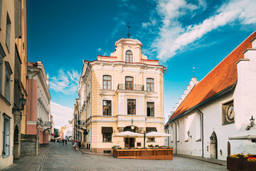 Tallinn, Estonia. Museum Of Marzipan Near Town Hall Square. Exhibition Of Museum Tells History Of...