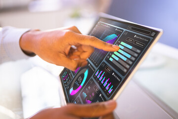 Financial Business Analytics Data Dashboard