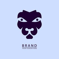 lion head Design Illustration