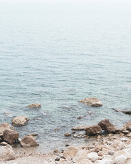 stones in water