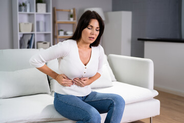 Abdominal Liver Pain And Cramp