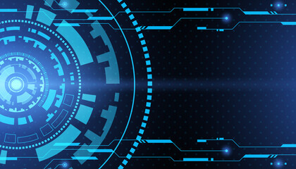 Abstract hi tech. Abstract digital background with technology. Vector abstract technology.	