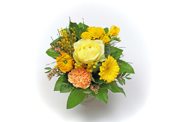 Naklejka premium Blumengeschenk