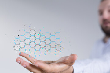 Futuristic wave, Futuristic data stream