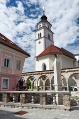 Church of Holy Trinity in Kranj, Slovenia