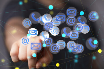 Email Inbox Electronic Communication Graphics Concept